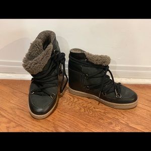 Isabel Marant Hidden Heel Winter Boots